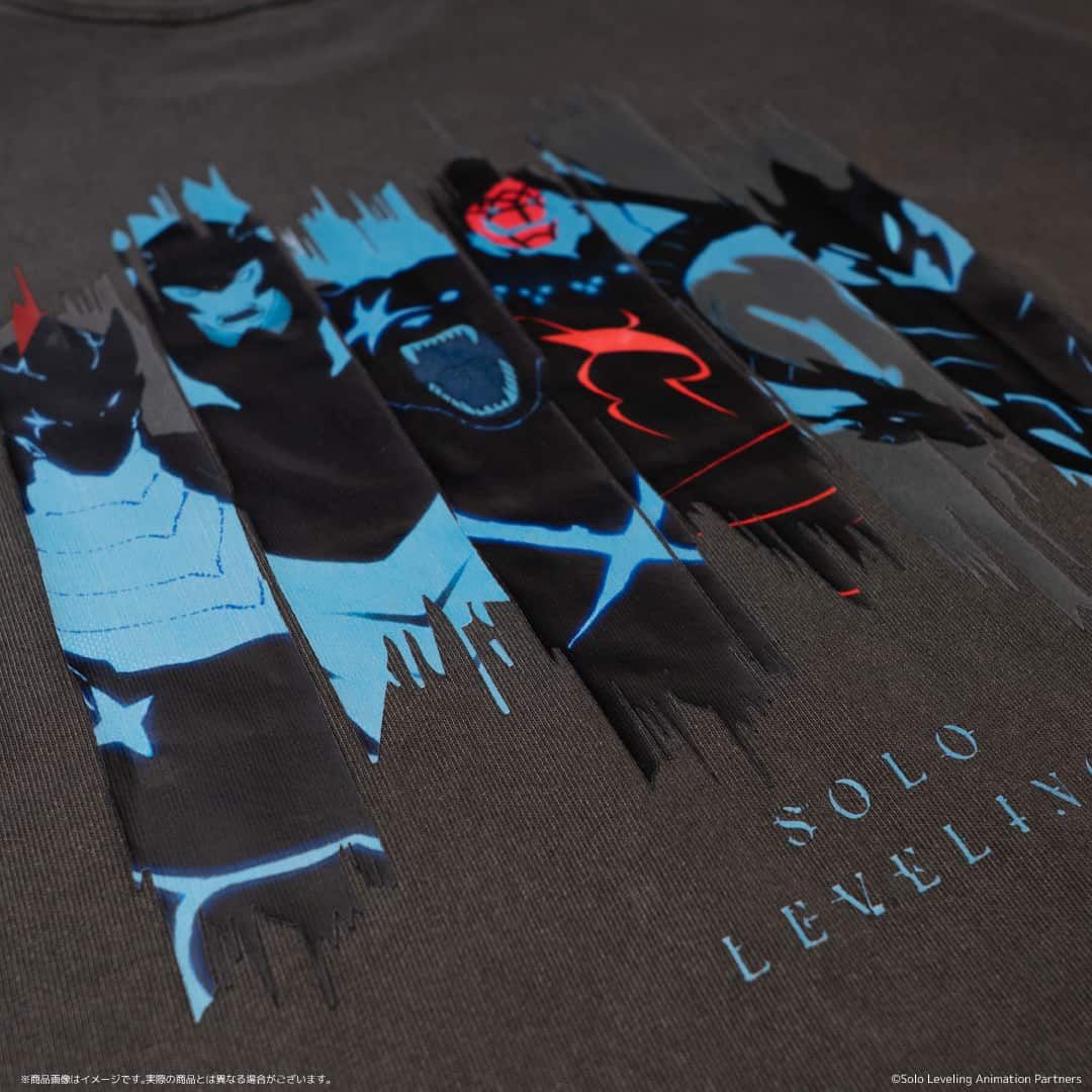 俺だけレベルアップな件 | AMICIS 影の軍団 Tシャツ ウォッシュL