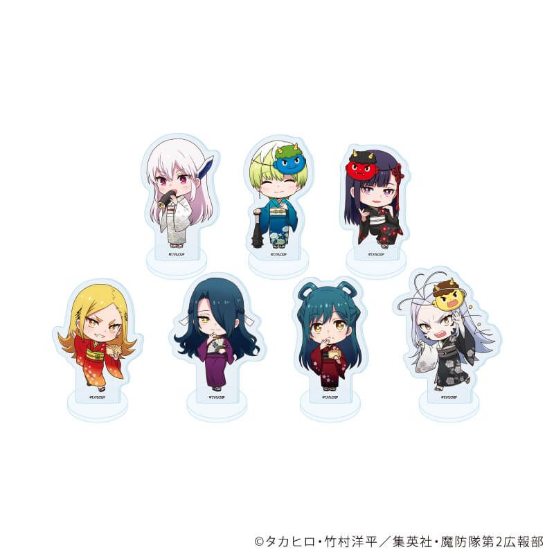 アクリルぷちスタンド「TVアニメ『魔都精兵のスレイブ2』」01/コンプリートセット(全7種)(ミニキャライラスト)