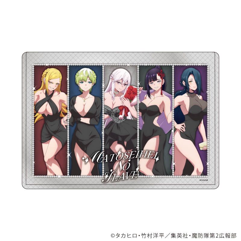 キャラクリアケース「TVアニメ『魔都精兵のスレイブ2』」01/集合デザイン(描き下ろしイラスト)