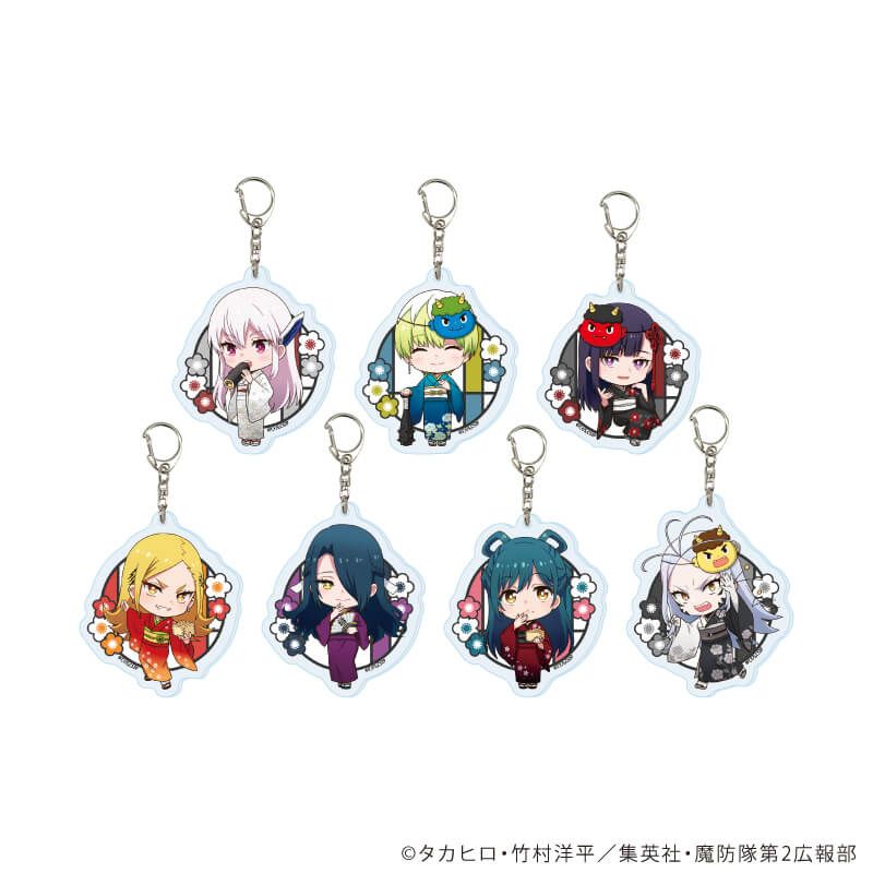 アクリルキーホルダー「TVアニメ『魔都精兵のスレイブ2』」02/ブラインド(7種)(ミニキャライラスト)