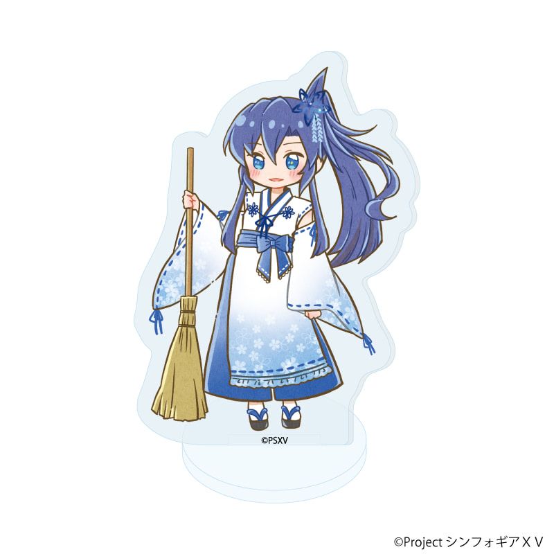 アクリルぷちスタンド「戦姫絶唱シンフォギアＸＶ」16/ブラインド(8種)(レトロアートイラスト)