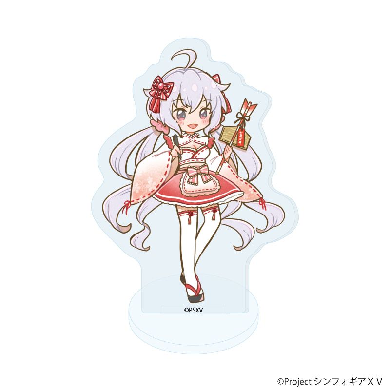 アクリルぷちスタンド「戦姫絶唱シンフォギアＸＶ」16/ブラインド(8種)(レトロアートイラスト)