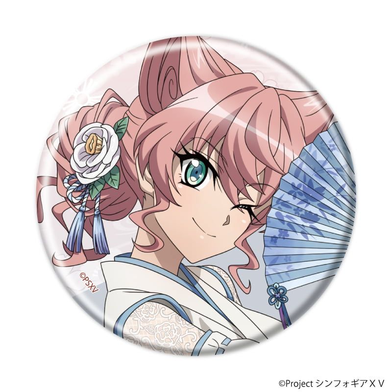 缶バッジ「戦姫絶唱シンフォギアＸＶ」26/ブラインド(8種)(描き下ろしイラスト)