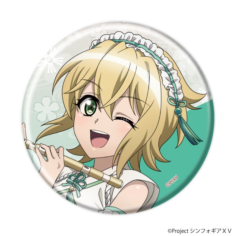 缶バッジ「戦姫絶唱シンフォギアＸＶ」26/ブラインド(8種)(描き下ろしイラスト)