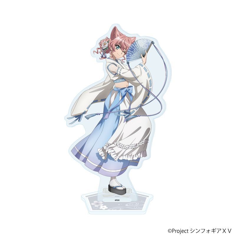 アクリルスタンド「戦姫絶唱シンフォギアＸＶ」58/マリア・カデンツァヴナ・イヴ 巫女風メイドVer.(描き下ろしイラスト)