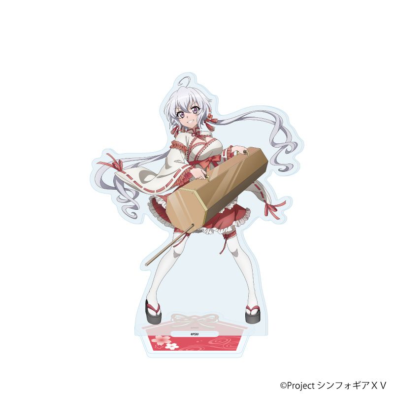 アクリルスタンド「戦姫絶唱シンフォギアＸＶ」57/雪音クリス 巫女風メイドVer.(描き下ろしイラスト)