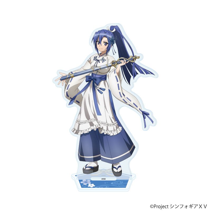 アクリルスタンド「戦姫絶唱シンフォギアＸＶ」56/風鳴翼 巫女風メイドVer.(描き下ろしイラスト)