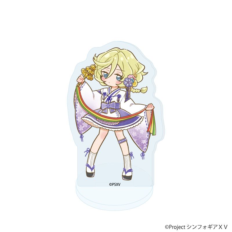 アクリルぷちスタンド「戦姫絶唱シンフォギアＸＶ」16/コンプリートセット(全8種)(レトロアートイラスト)