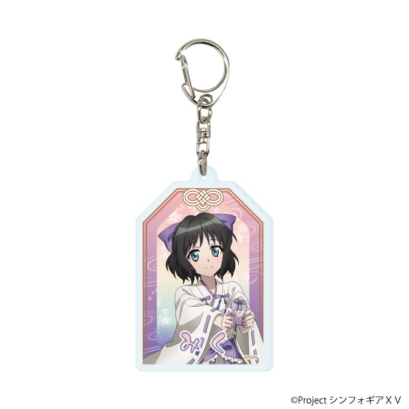 アクリルキーホルダー「戦姫絶唱シンフォギアＸＶ」10/コンプリートセット(全8種)(描き下ろしイラスト)