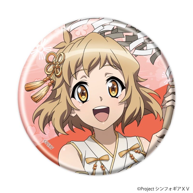 缶バッジ「戦姫絶唱シンフォギアＸＶ」26/コンプリートセット(全8種)(描き下ろしイラスト)