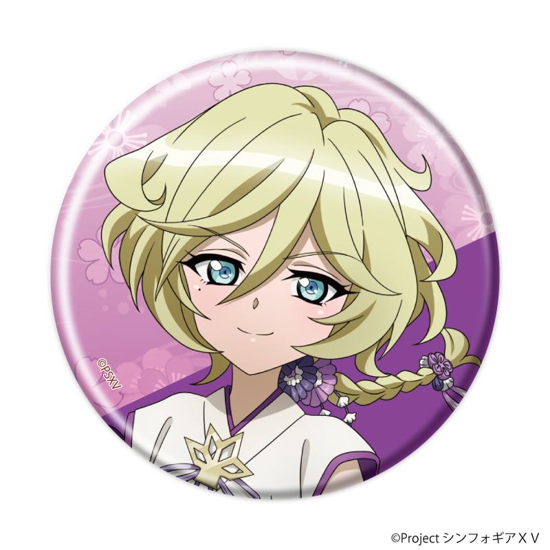 缶バッジ「戦姫絶唱シンフォギアＸＶ」26/コンプリートセット(全8種)(描き下ろしイラスト)
