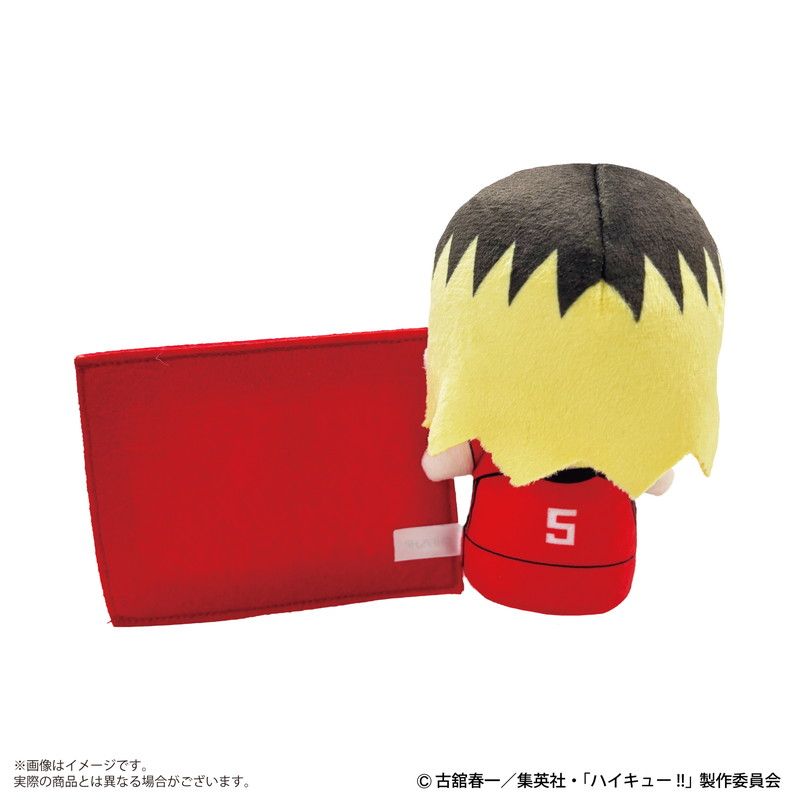 カードケース付きぬいぐるみ「ハイキュー!!」04/孤爪研磨