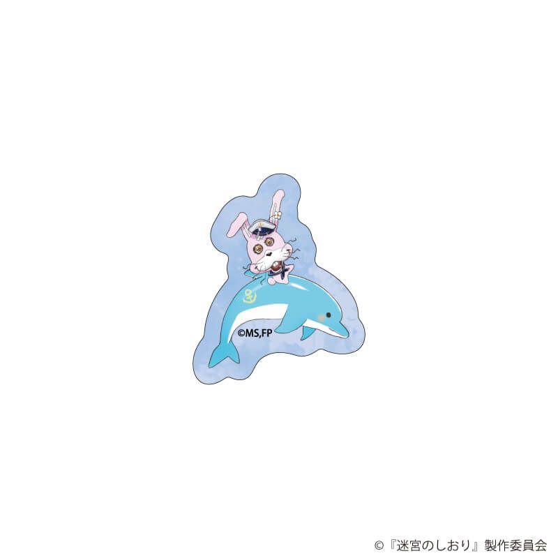 ダイカットステッカー「映画『迷宮のしおり』」03/小森 マリンセーラーver.(描き下ろしイラスト)