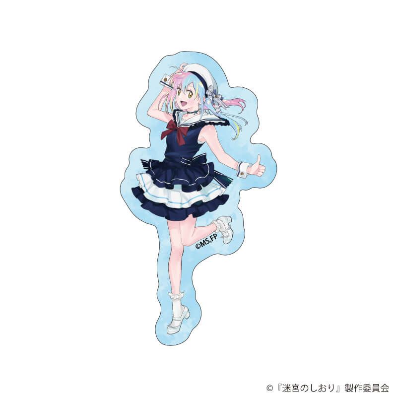 ダイカットステッカー「映画『迷宮のしおり』」02/SHIORI＠REVOLUTION マリンセーラーver.(描き下ろしイラスト)