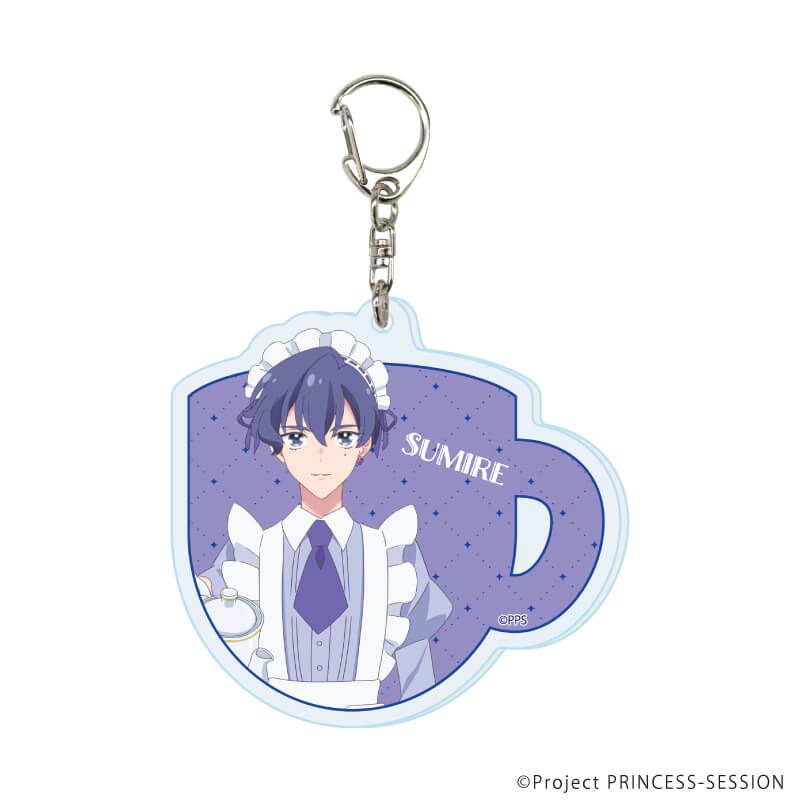 アクリルキーホルダー「プリンセッション・オーケストラ」02/コンプリートセット(全5種)(描き下ろしイラスト)