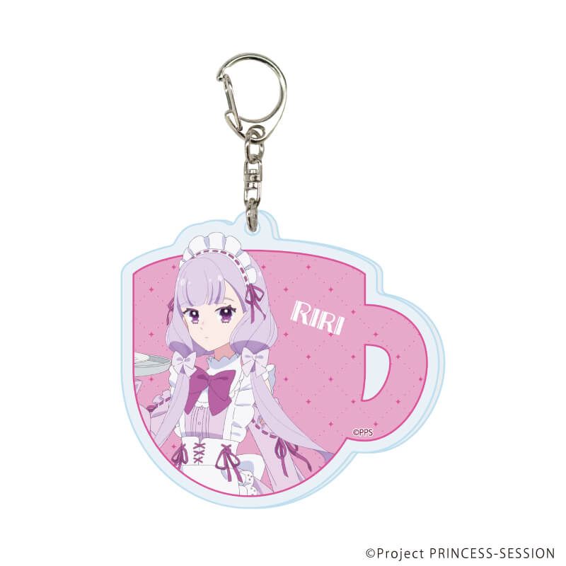 アクリルキーホルダー「プリンセッション・オーケストラ」02/コンプリートセット(全5種)(描き下ろしイラスト)