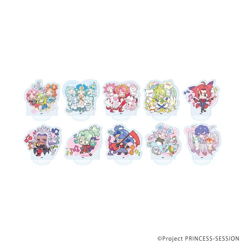アクリルぷちスタンド「プリンセッション・オーケストラ」05/ブラインド(10種)(公式イラスト)