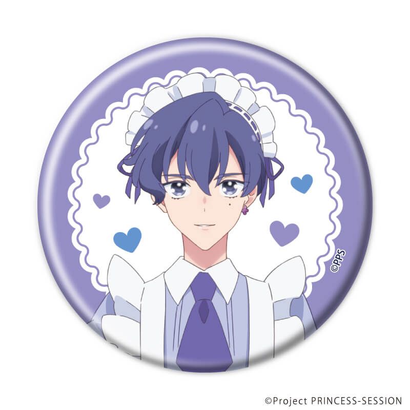 缶バッジ「プリンセッション・オーケストラ」06/ブラインド(5種)(描き下ろしイラスト)