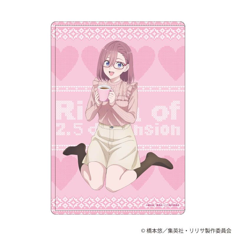 キャラクリアケース「2.5次元の誘惑」17/天乃 リリサ お部屋ニットver.(描き下ろしイラスト)