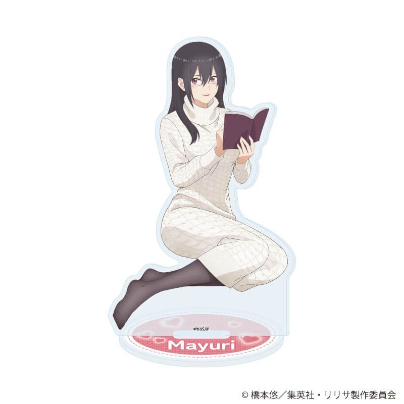 アクリルスタンド「2.5次元の誘惑」19/羽生まゆり お部屋ニットver.(描き下ろしイラスト)