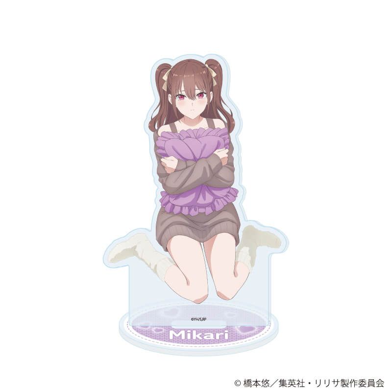 アクリルスタンド「2.5次元の誘惑」18/橘 美花莉 お部屋ニットver.(描き下ろしイラスト)