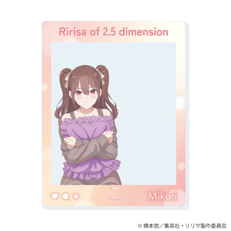 アクリルカード「2.5次元の誘惑」04/お部屋ニットver. コンプリートセット(全6種)(描き下ろしイラスト)