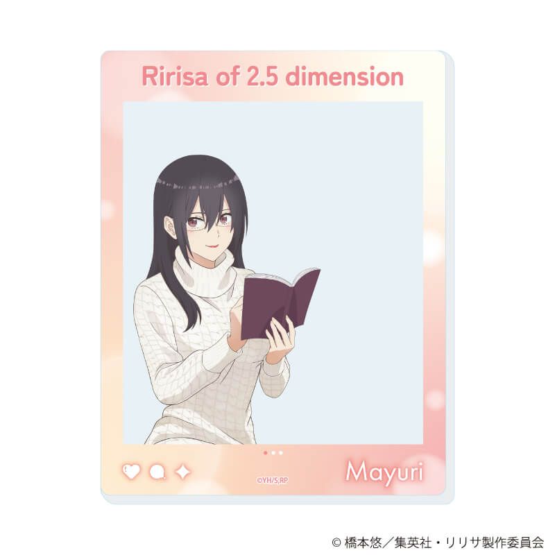 アクリルカード「2.5次元の誘惑」04/お部屋ニットver. コンプリートセット(全6種)(描き下ろしイラスト)