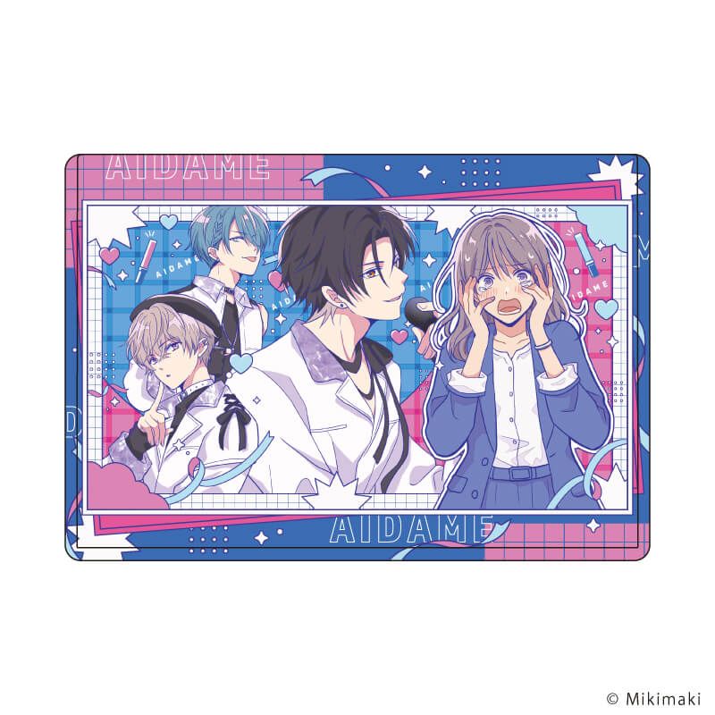 キャラクリアケース「アイドルと〇〇しちゃダメですか？」01/キービジュアル(公式イラスト)