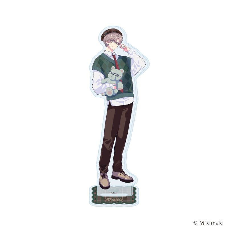 アクリルスタンド「アイドルと〇〇しちゃダメですか？」08/芝浦 零司(描き下ろしイラスト)