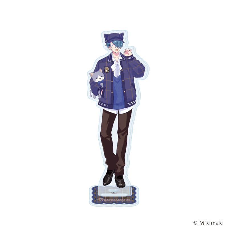 アクリルスタンド「アイドルと〇〇しちゃダメですか？」06/二条 蘭丸(描き下ろしイラスト)