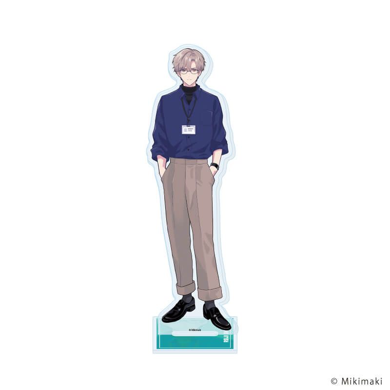 アクリルスタンド「アイドルと〇〇しちゃダメですか？」04/芝浦 零司(公式イラスト)