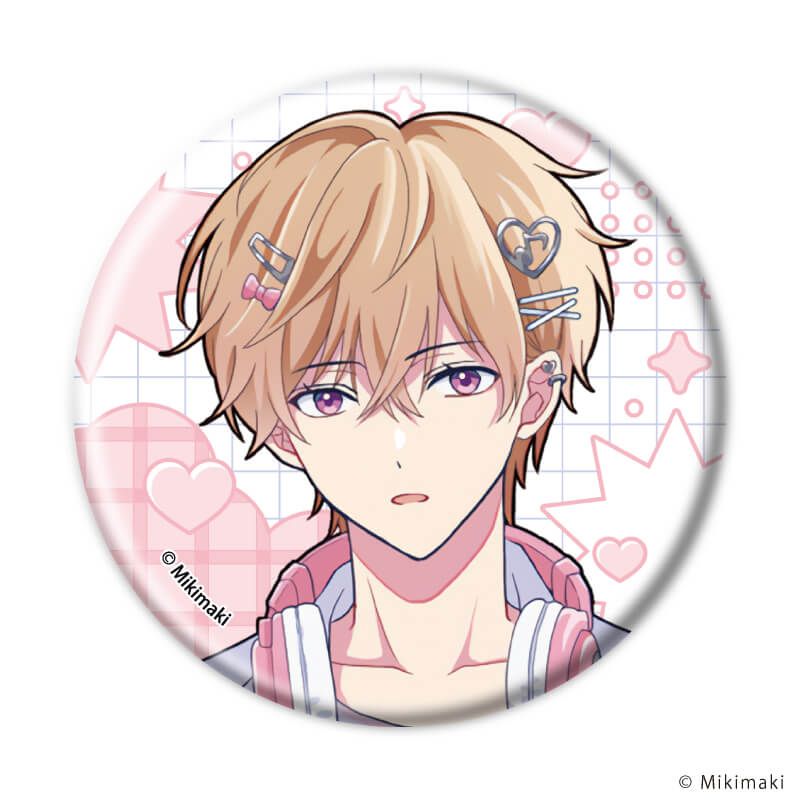 缶バッジ「アイドルと〇〇しちゃダメですか？」01/ブラインド(8種)(公式&描き下ろしイラスト)