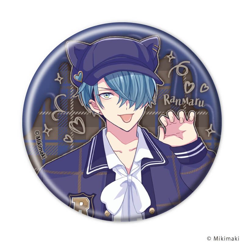 缶バッジ「アイドルと〇〇しちゃダメですか？」01/ブラインド(8種)(公式&描き下ろしイラスト)