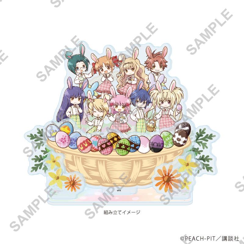 アクリルジオラマ「しゅごキャラ！」08/イースターver.(グラフアートイラスト)