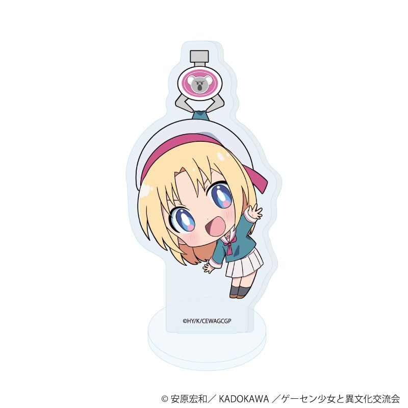 アクリルぷちスタンド「TVアニメ『ゲーセン少女と異文化交流』」01/コンプリートセット(全5種)(ミニキャライラスト)