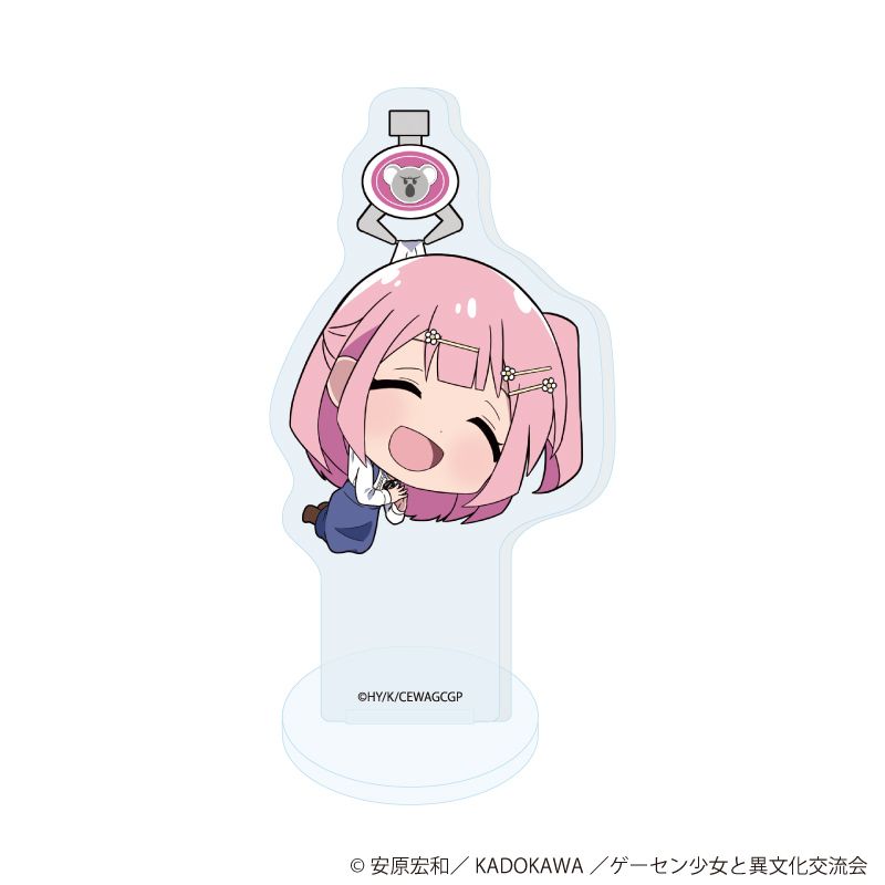 アクリルぷちスタンド「TVアニメ『ゲーセン少女と異文化交流』」01/コンプリートセット(全5種)(ミニキャライラスト)