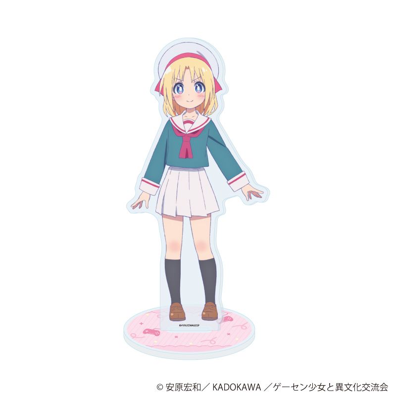 アクリルスタンド「TVアニメ『ゲーセン少女と異文化交流』」01/A(公式イラスト)