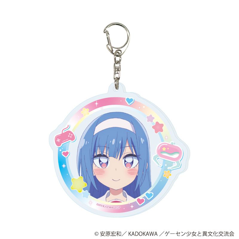 アクリルキーホルダー「TVアニメ『ゲーセン少女と異文化交流』」01/コンプリートセット(全5種)(公式イラスト)