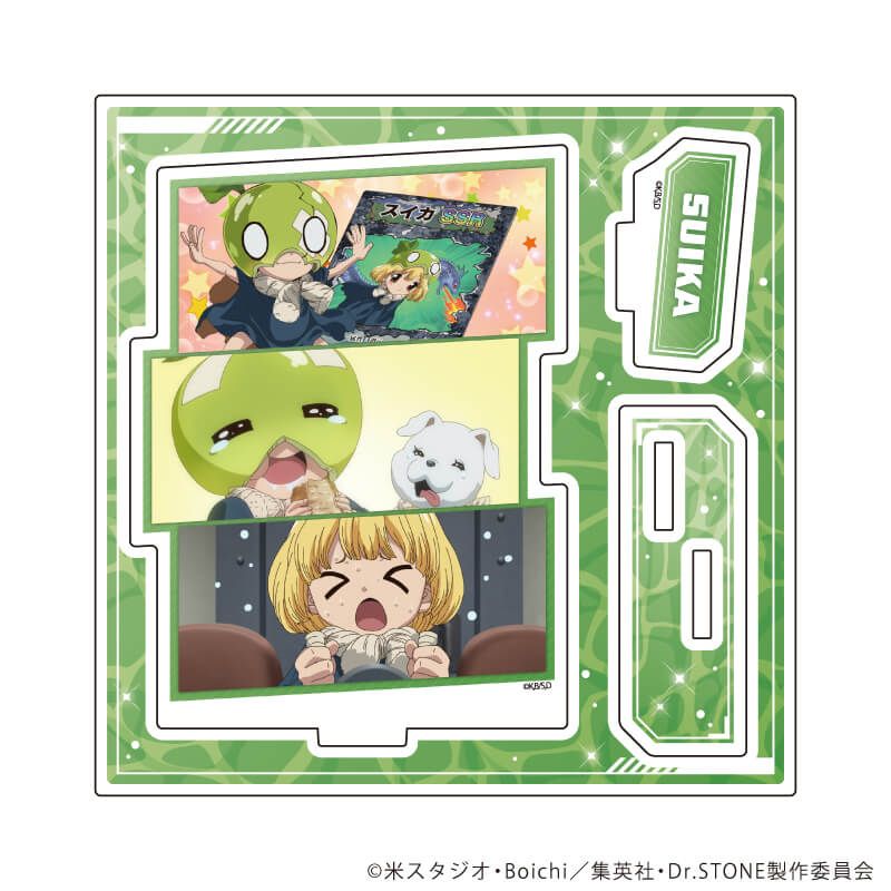 アクリルスタンドプレート「Dr.STONE」27/スイカ(場面写イラスト)