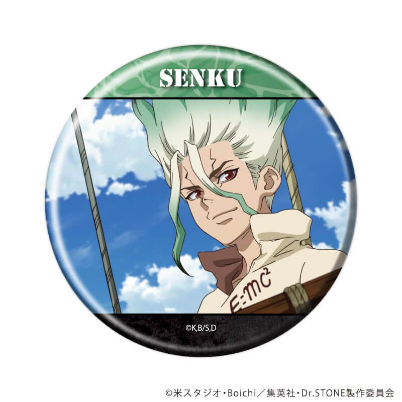 缶バッジ「Dr.STONE」39/ブラインド(11種)(場面写イラスト)