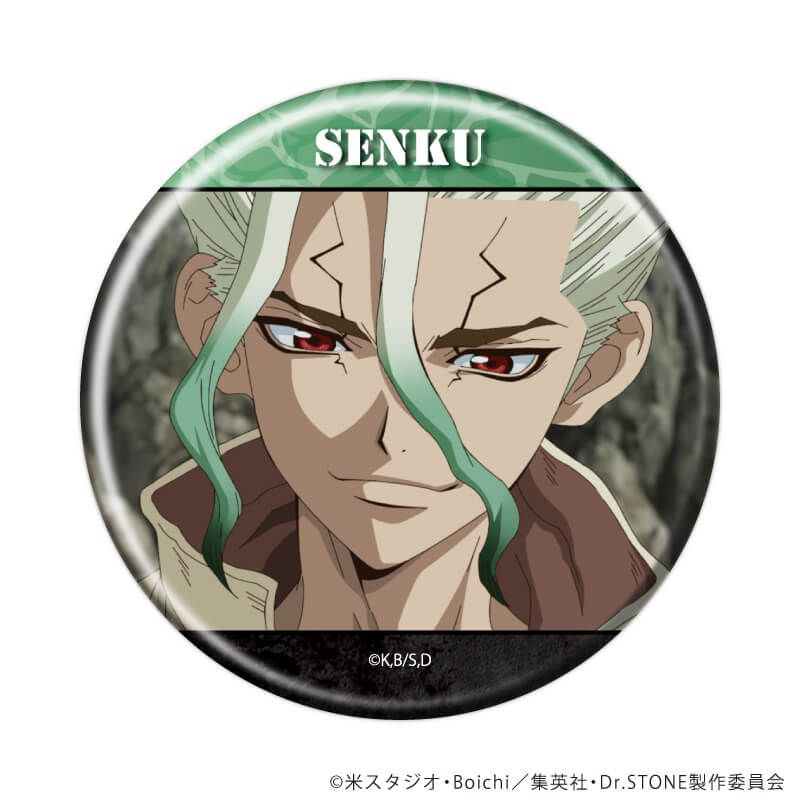 缶バッジ「Dr.STONE」38/ブラインド(11種)(場面写イラスト)