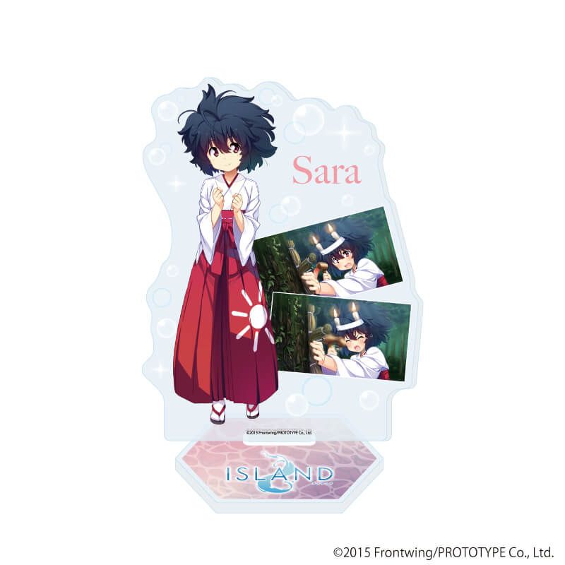 アクリルスタンド「ISLAND」03/伽藍堂 紗羅(公式イラスト)