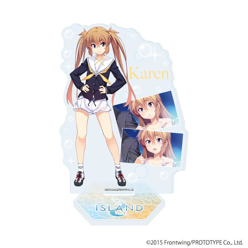 アクリルスタンド「ISLAND」02/枢都 夏蓮(公式イラスト)
