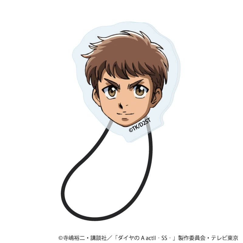 ヘアゴム「TVアニメ『ダイヤのA actⅡ -Second Season-』」11/由井 薫(公式イラスト)