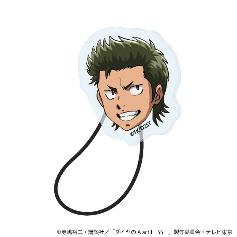 ヘアゴム「TVアニメ『ダイヤのA actⅡ -Second Season-』」04/倉持 洋一(公式イラスト)