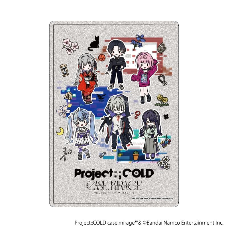 キャラクリアケース「Project:;COLD case.mirage」02/集合デザイン(グラフアートイラスト)