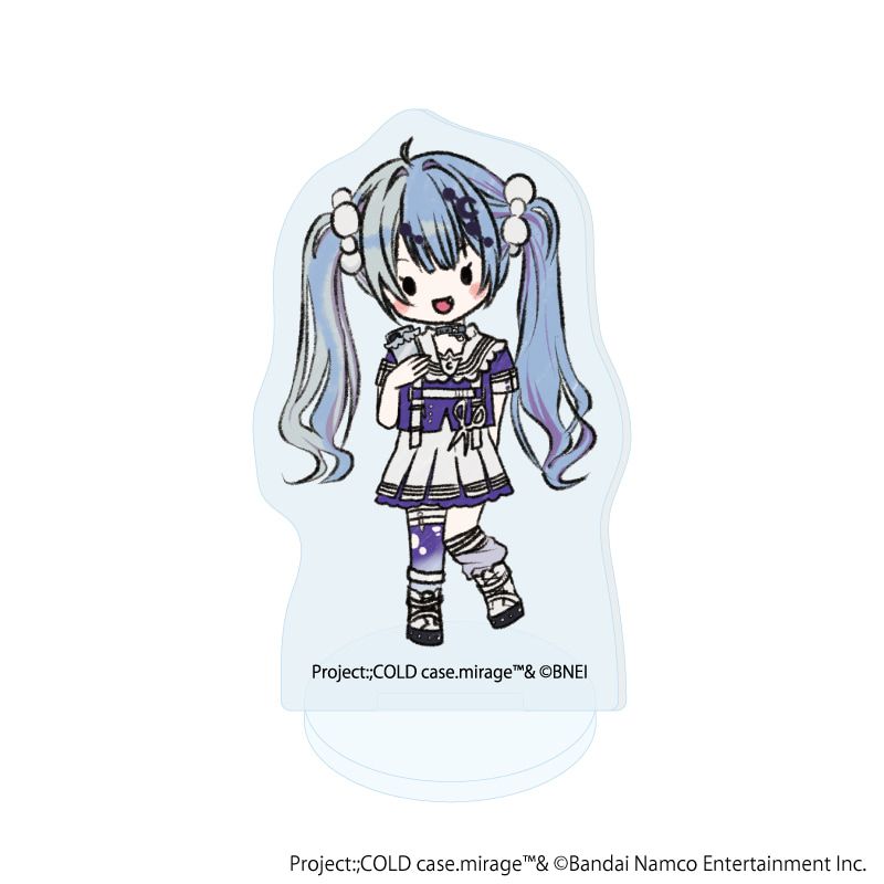 アクリルぷちスタンド「Project:;COLD case.mirage」01/コンプリートセット(全6種)(グラフアートイラスト)