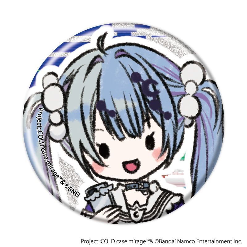 缶バッジ「Project:;COLD case.mirage」01/コンプリートセット(全6種)(グラフアートイラスト)