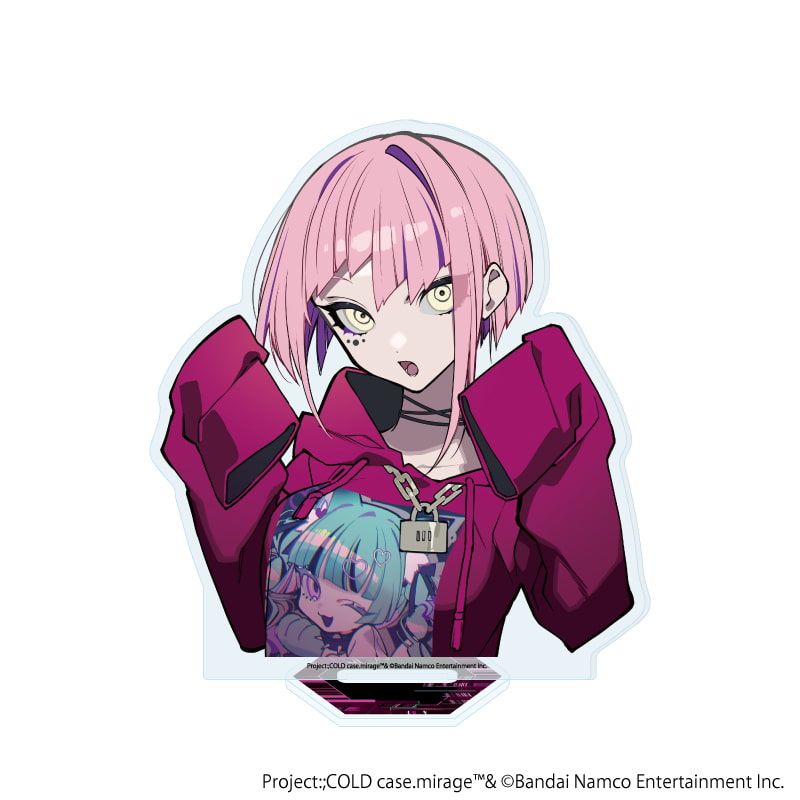 ホログラムアクリルスタンド「Project:;COLD case.mirage」05/墨田 季楽々(公式イラスト)