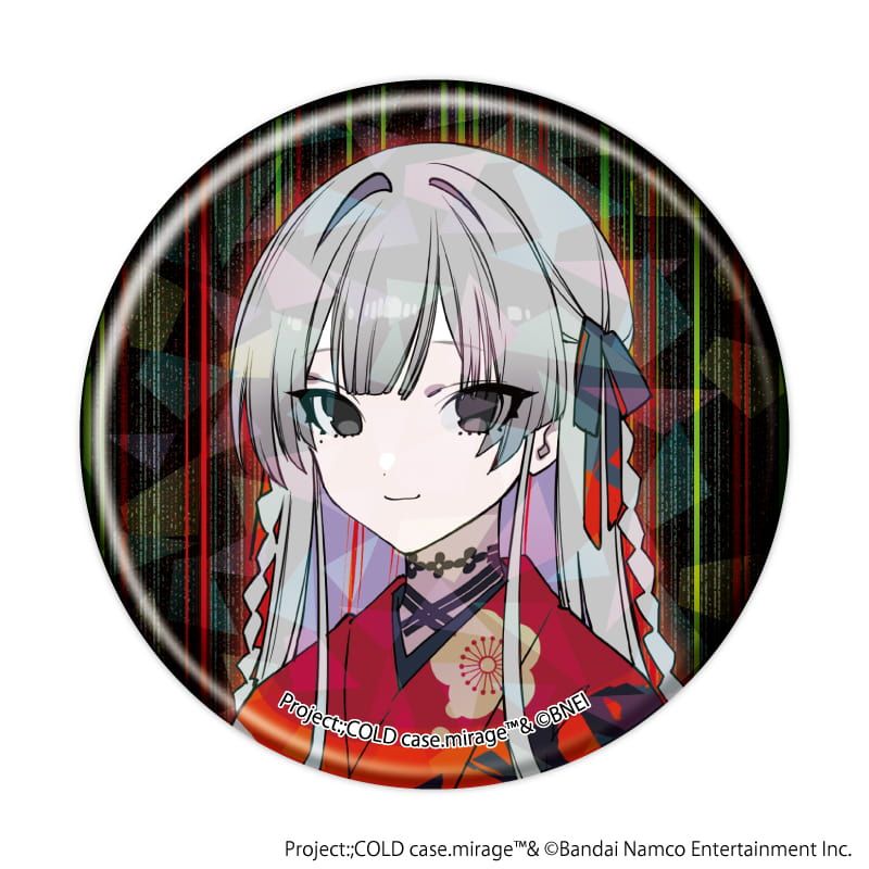ホログラム缶バッジ(57mm)「Project:;COLD case.mirage」01/コンプリートセット(全12種)(公式イラスト)